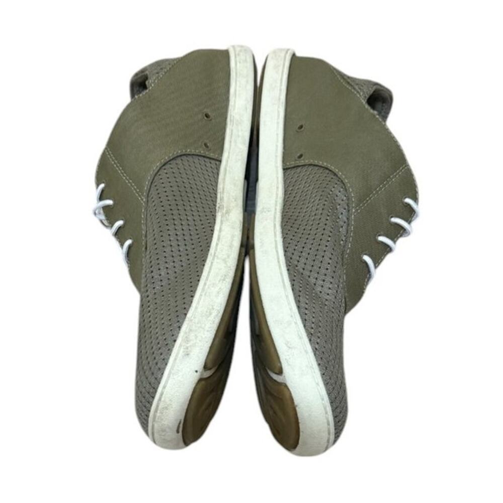 OluKai Perforated Olive Green Men’s Casual Sneakers - Picture 5 of 8